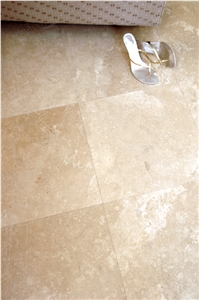 Denizli Travertine Cross Cut Slabs & Tiles, Classıc Travertıne, Ivory Travertine
