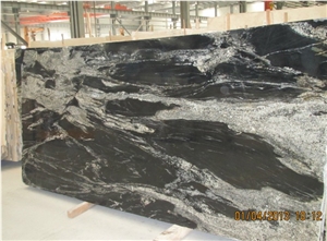 Athens Black Granite Polished Slabs, China Cosmos Black Granite Tiles for Garden Exterior Floor Paving