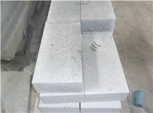 China Grey Sesame Granite Curbstone Kerbs Exterior Landscaping Road Stone, Road Stone, Kerbstones