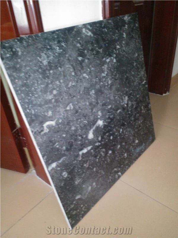 Conch Grey Granite Polished Slabs, Dark Grey Granite with Veins Machine Cutting Panel Tile for Wall Cladding,Lobby Floor Covering