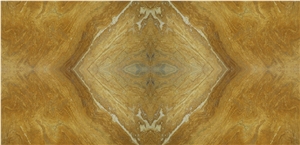Empire Gold Onyx High Gloss Polished Slab Vein Cut, Golden Onyx, Bookmatched Onyx Tiles Slab Panel for Hotel Floor Covering,Wall Cladding