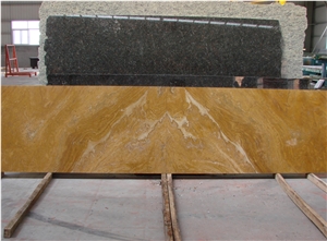 Empire Gold Onyx High Gloss Polished Slab Vein Cut, Golden Onyx, Bookmatched Onyx Tiles Slab Panel for Hotel Floor Covering,Wall Cladding