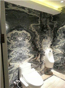 Grey Marble Australia Grey Marble Slabs,Machine Cutting Tiles Bookmatched Bathroom Wall Panel Tiles