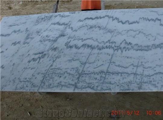 Guangxi White Marble Interior Builing Stone Border Lines,Dome Mouldings,White Pencil Lines