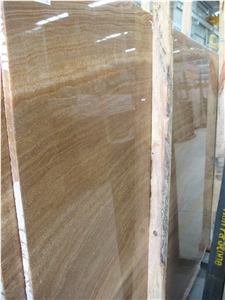 Royal Imperial Golden Wood Vein Marble Slabs Polished,Machine Cutting Tiles Panel for Hotel Reception Desk,Lobby Floor Paving