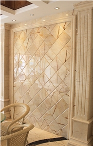 Sofitel Gold Marble Slabs Polished Tiles for Interior Walling, Cladding Panel, Turkey Beige Marble Floor Covering Pattern