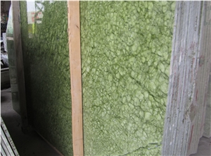 Verde Ming Green Marble Slabs Tiles, China Green Marble Panel Polished for Bathroom Walling Tile,French Pattern