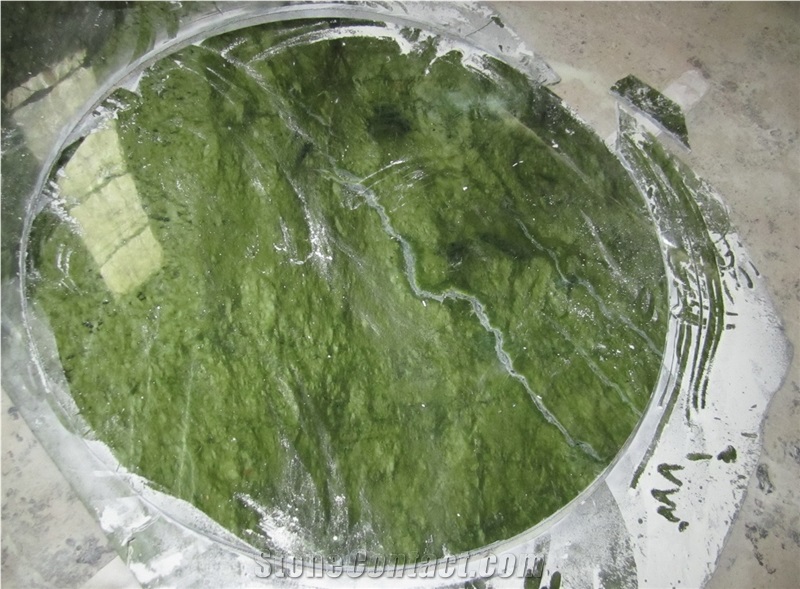 Verde Ming Green Marble Slabs Tiles, China Green Marble Panel Polished for Bathroom Walling Tile,French Pattern