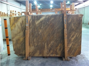 Picasso Marble Slabs, Turkey Brown Marble