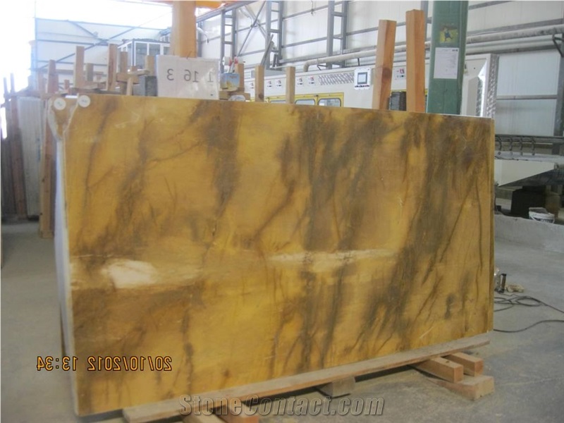 Picasso Marble Slabs, Turkey Brown Marble