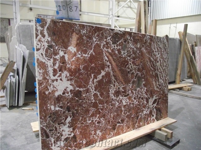 Tiger Red Marble Slabs & Tiles, Turkey Red Marble