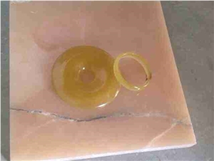 Pink Onyx Block