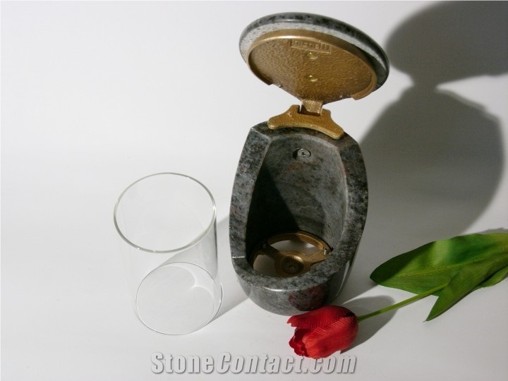 Orion Granite Stone Monumental Lantern Corolla