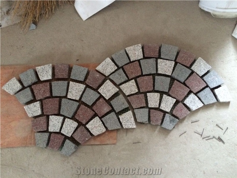 Mixed Color Granite Paving Stone,Granite Paver