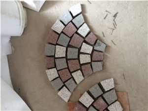 Mixed Color Granite Paving Stone,Granite Paver