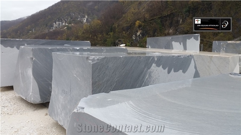 Bardiglio Imperiale Marble Blocks, Grey Marble Italy Blocks