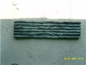 Dark Grey Slate Culture Stone, Slate Panel