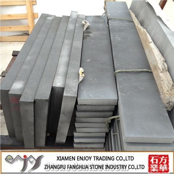 Honed Natural Basalt Stone Window Sills & Doors / China Grey Basalt Window Sills / Andesite Window Sills