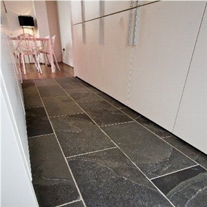 Brazilian Black Cleft Slate