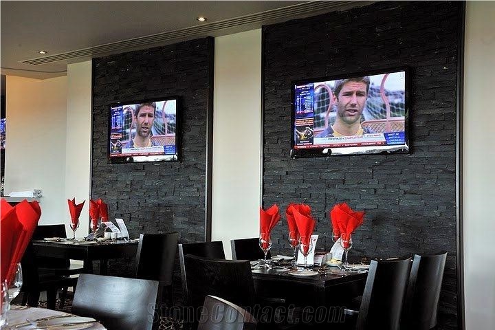Nero Slate Wall Cladding