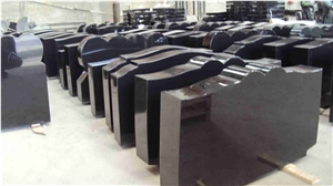 China Absolute Black American Style Polished Monument & Tombstone