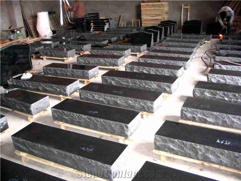 China Absolute Black American Style Polished Monument & Tombstone