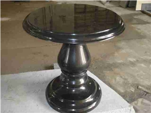 China Shanxi Black Granite Polished Benches
