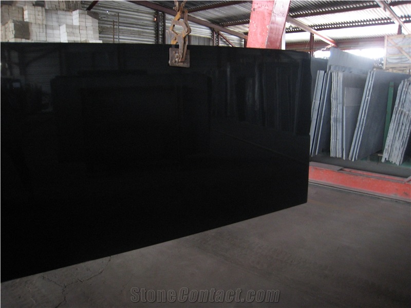 China Shanxi Black Granite Tiles & Slabs