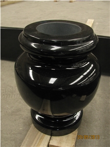 China Shanxi Black Polished Vase