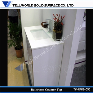 2014 Top Quality Manmade Stone Bathroom Wash Basin