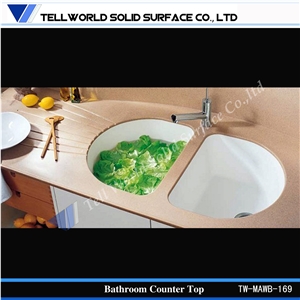 Acrylic Solid Surface Bathroom Basin & Sink