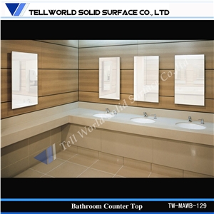 Acrylic Solid Surface Kitchen Sinks/Square Sinks