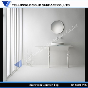 Acrylic White Home Bathroom Wash Basins