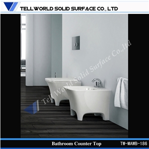 Artificial Stone Wash Basin,Quartz Stone Freestanding Basin