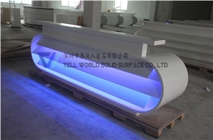 Beauty Salon Reception Desk Solid Surface Counter Top Beauty Salon Reception Desk Solid Surface Counter Top