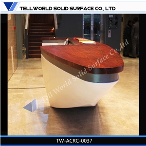 China Supplier High Quality 2 People Front Desk Luxury Reception Counter/Desk