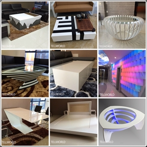 Durable Fashion Style Marble Stone Office Table Tea Table