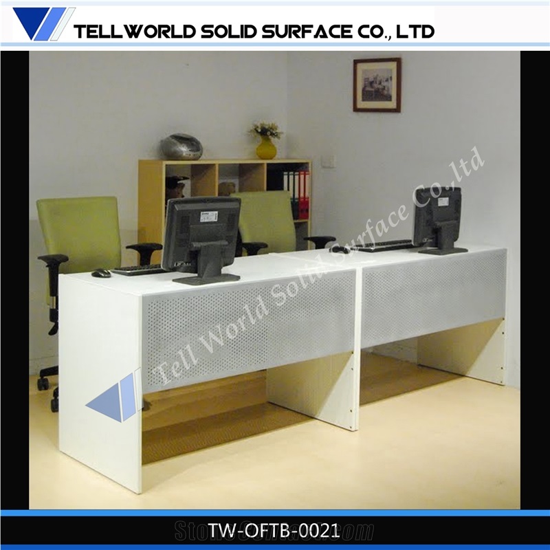 Factory Supply Cheap Office Desk for 2 Person