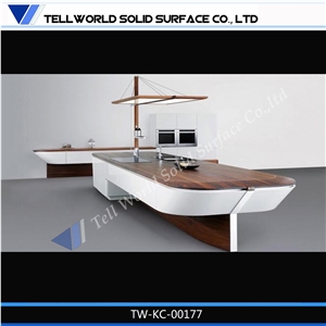 High End Quartz Stone Kitchen Countertops/Desk Tops