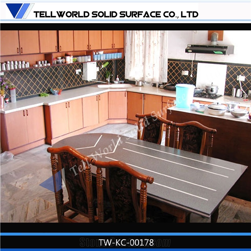 High End Quartz Stone Kitchen Countertops/Desk Tops