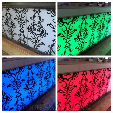 Led Lighting Furniture Bar Counter