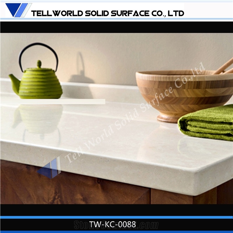 Modern Shape Precut Prefab Kitchen Countertops