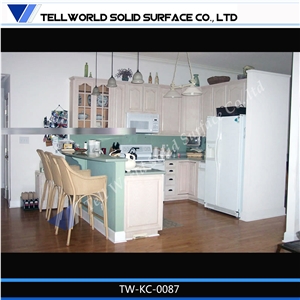 Modern Shape Precut Prefab Kitchen Countertops