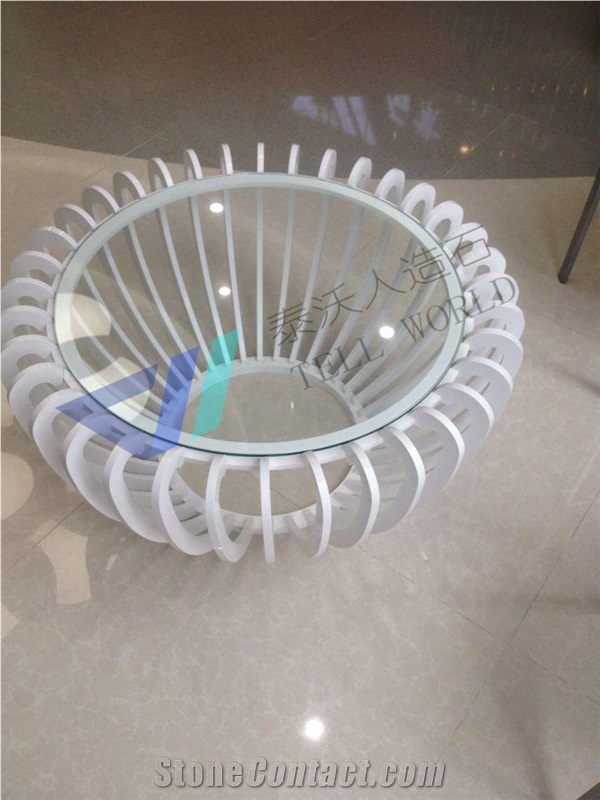 Newest Design Perfect Acrylic Coffee Table for Office