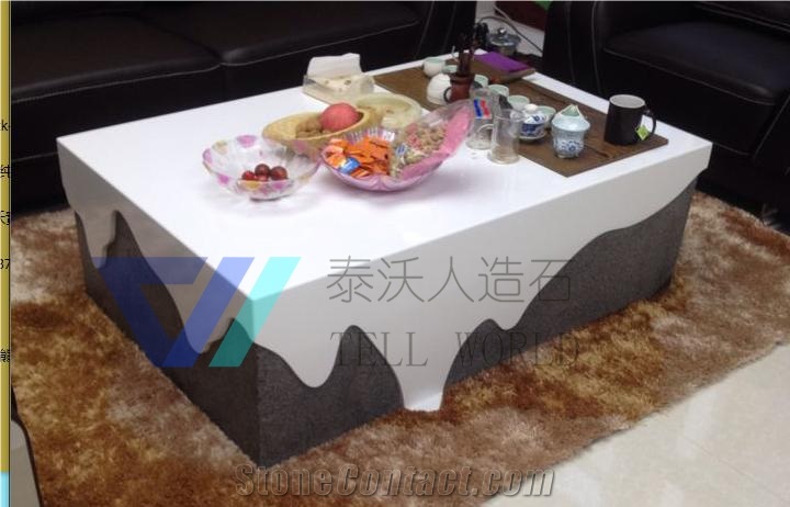Newest Design Perfect Acrylic Coffee Table for Office