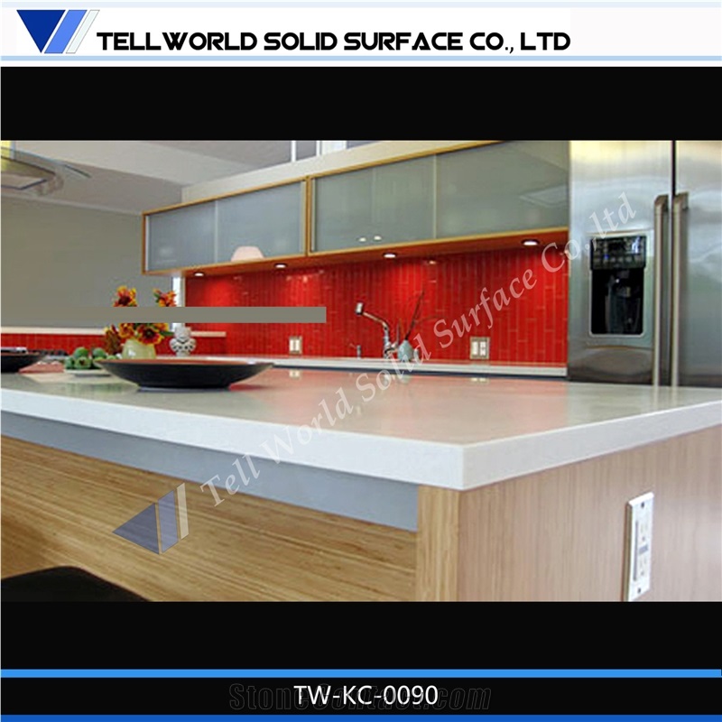 Professional Manufacture Custom Countertops/Solid Surface Kitchen Top