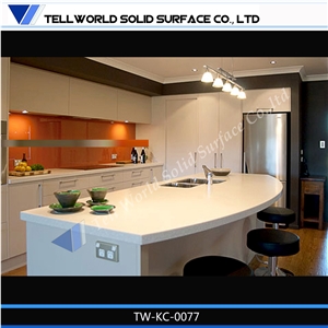 Professional Manufacture Custom Countertops/Solid Surface Kitchen Top