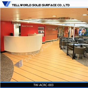 Semi-Circle Modern Round Reception Desk/Front Desk