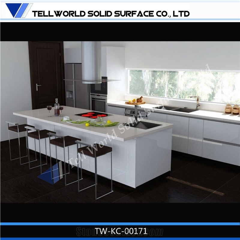 Tellworld Caesarstone Quartz Kitchen Countertops