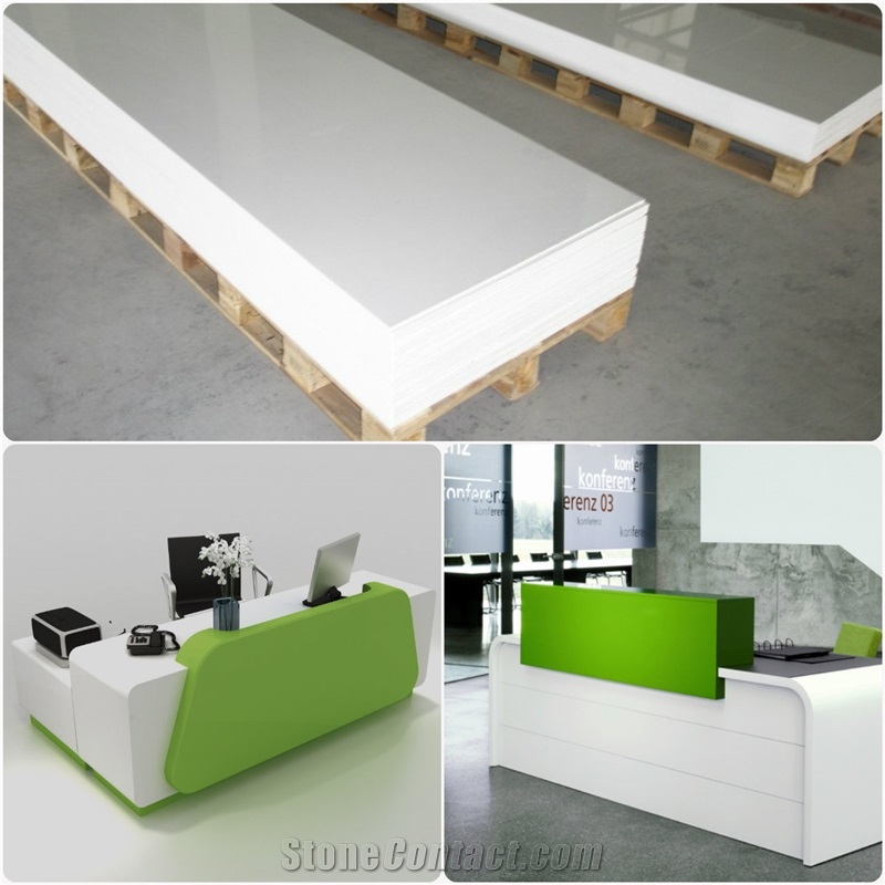 Tw Artificial Stone Slabs for Reception Desk
